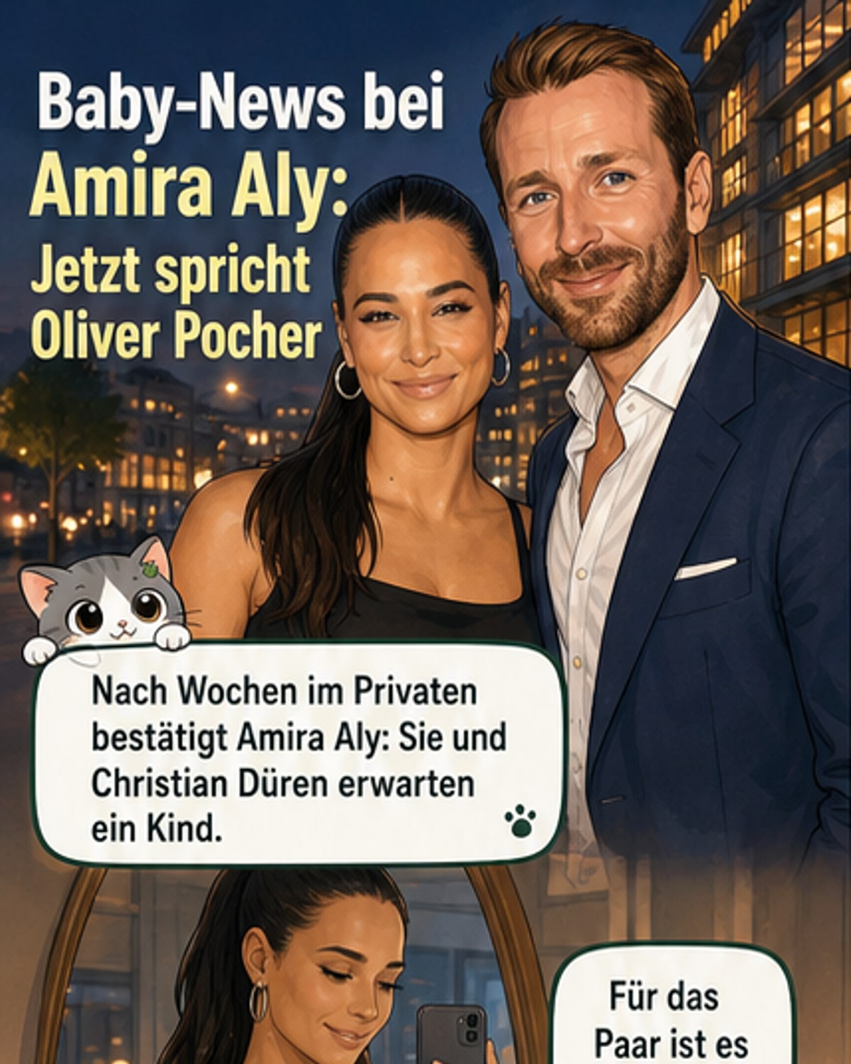 Amira Aly erwartet Nachwuchs – Pochers Reaktion