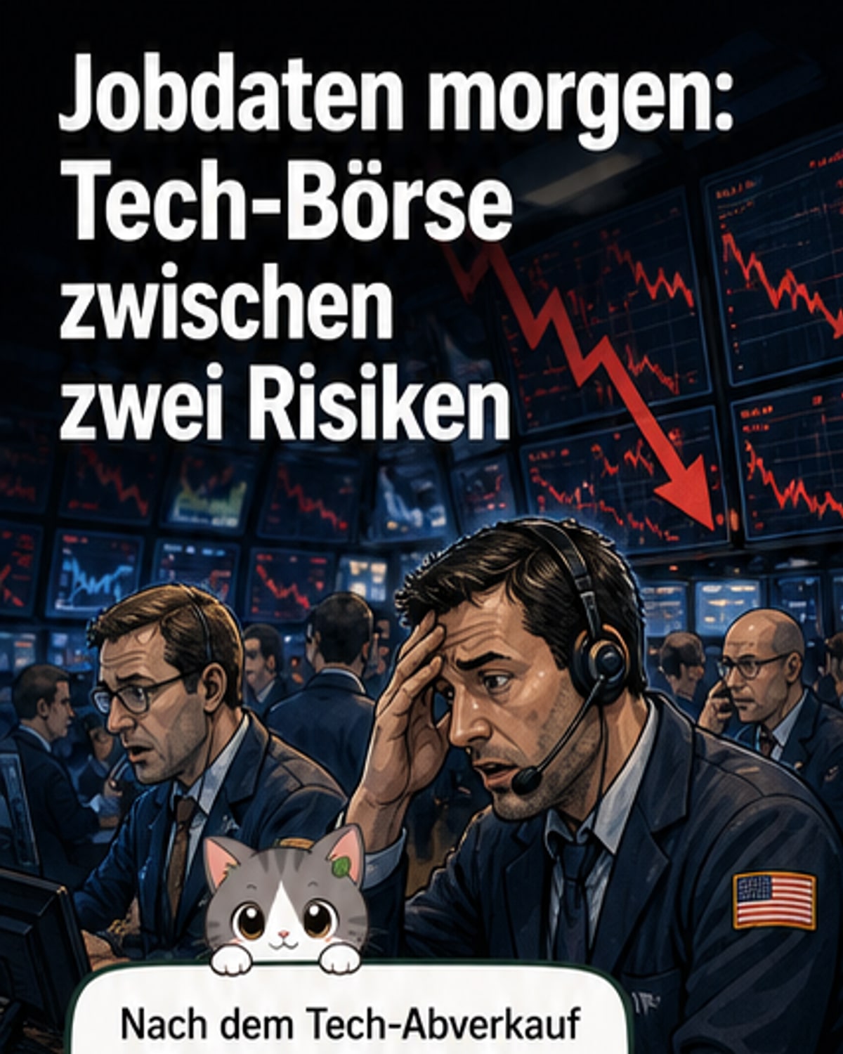 Entscheidung über Tech-Crash steht bevor