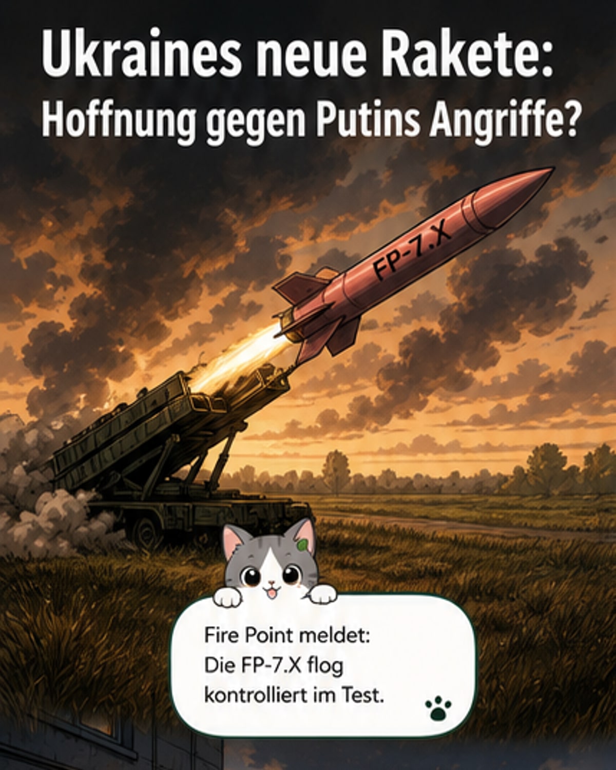 Neue Rakete stärkt ukrainische Abwehr