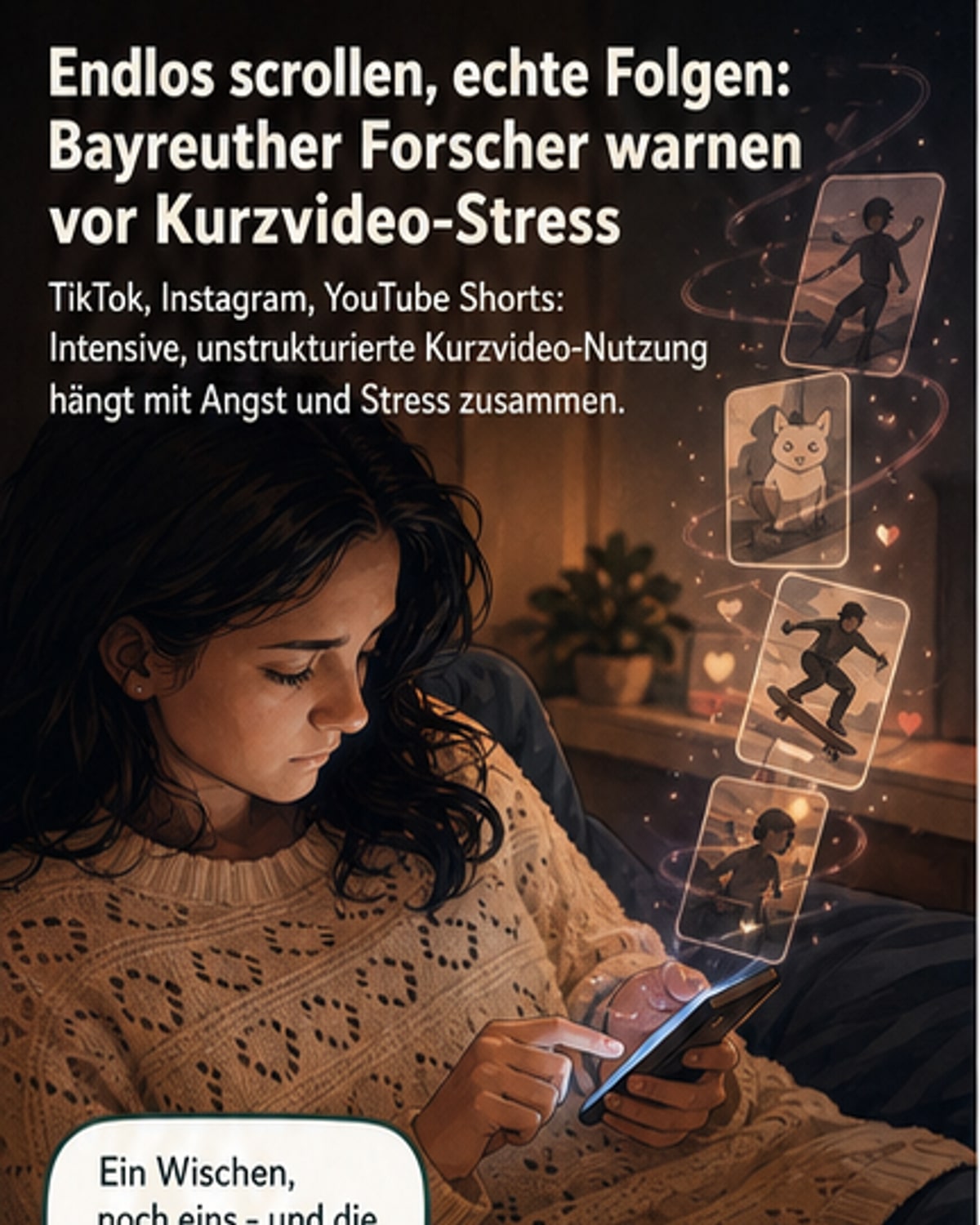 Endlos-Scrollen macht nervös