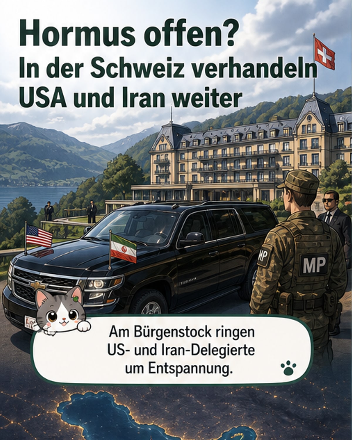 Verhandlungen trotz Drohungen