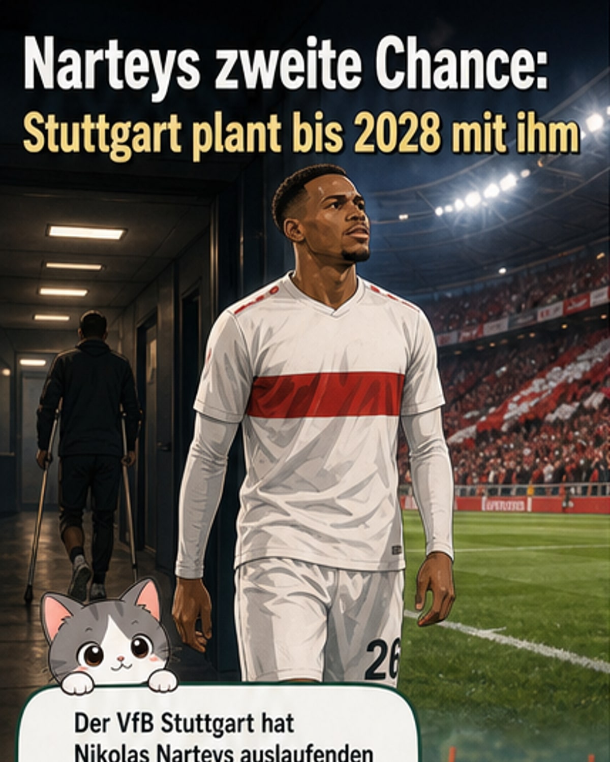 Stuttgart verlängert mit Nartey