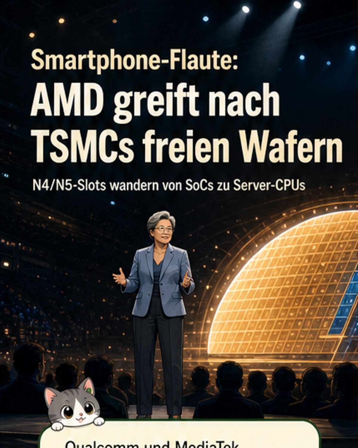 AMD nutzt freie TSMC-Kapazitäten