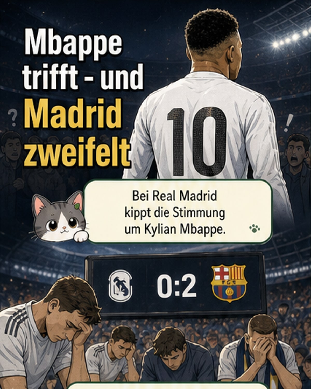 Mbappé bei Real: Vom Held zur Hassfigur?