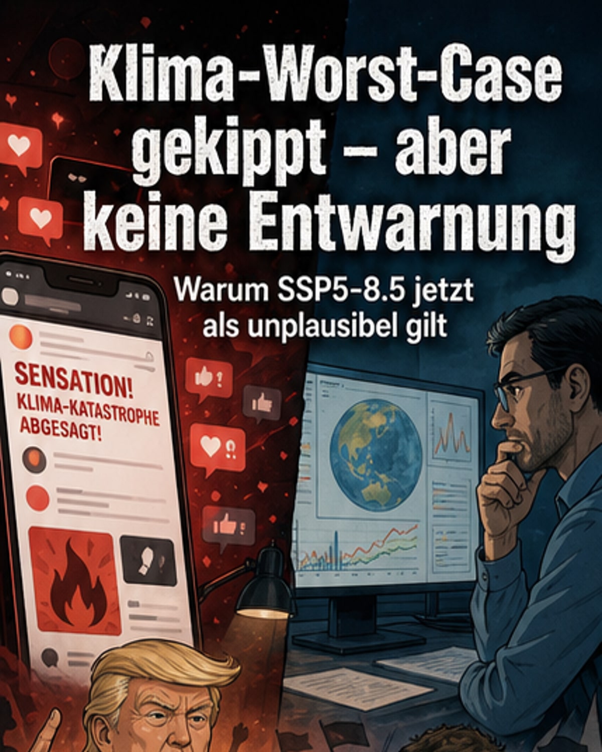 Klima-Worst-Case abgesagt?