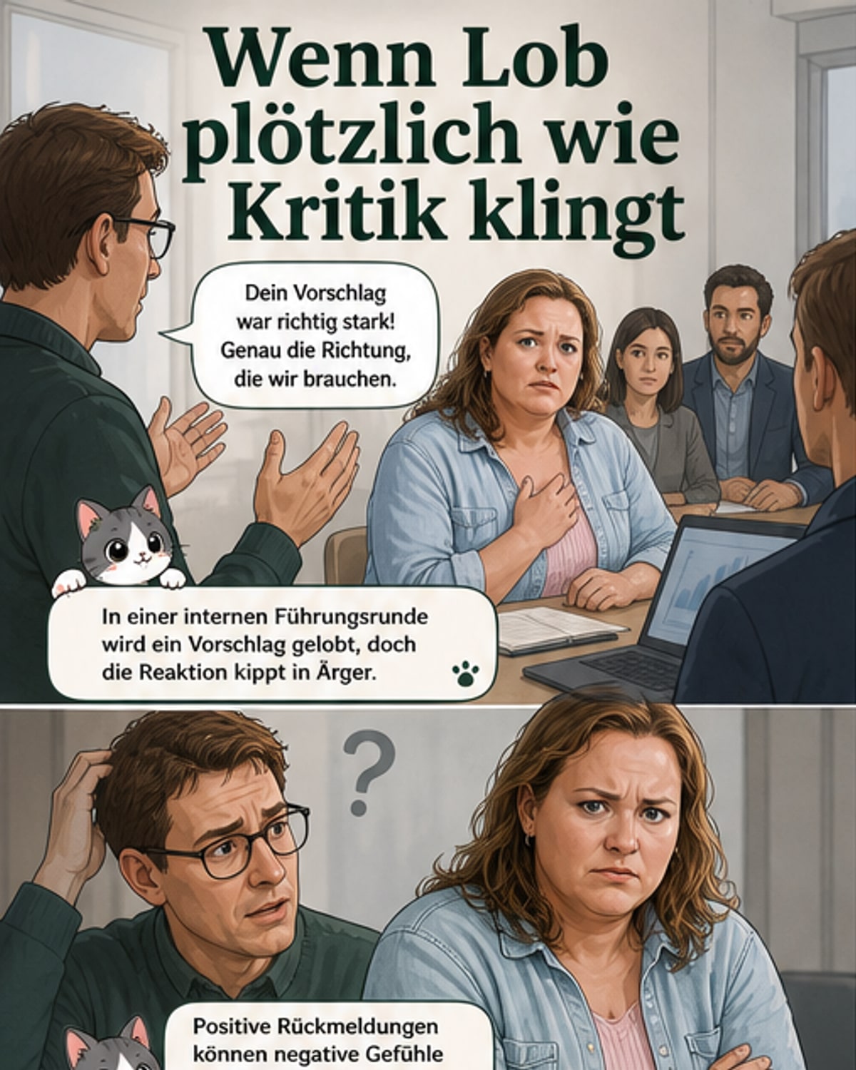 Warum Lob wie Kritik wirkt