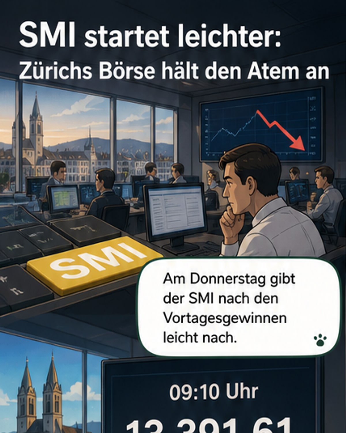 SMI startet leichter