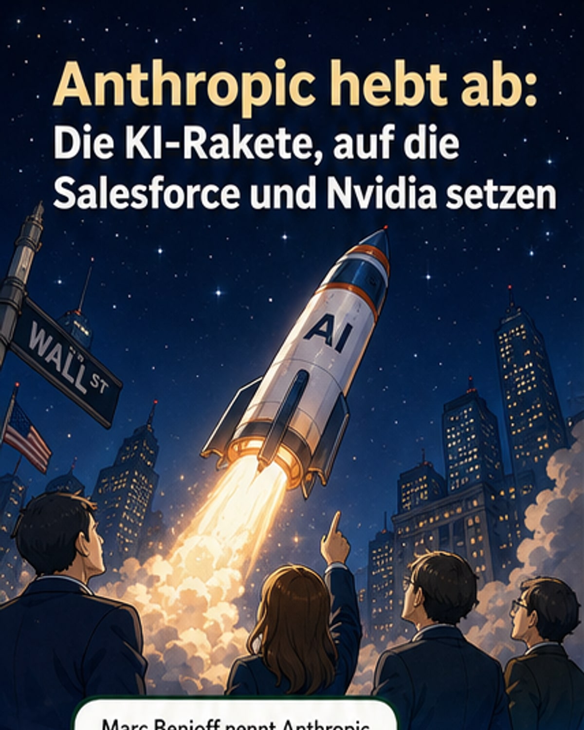 KI-Rakete wächst um 7.900 Prozent