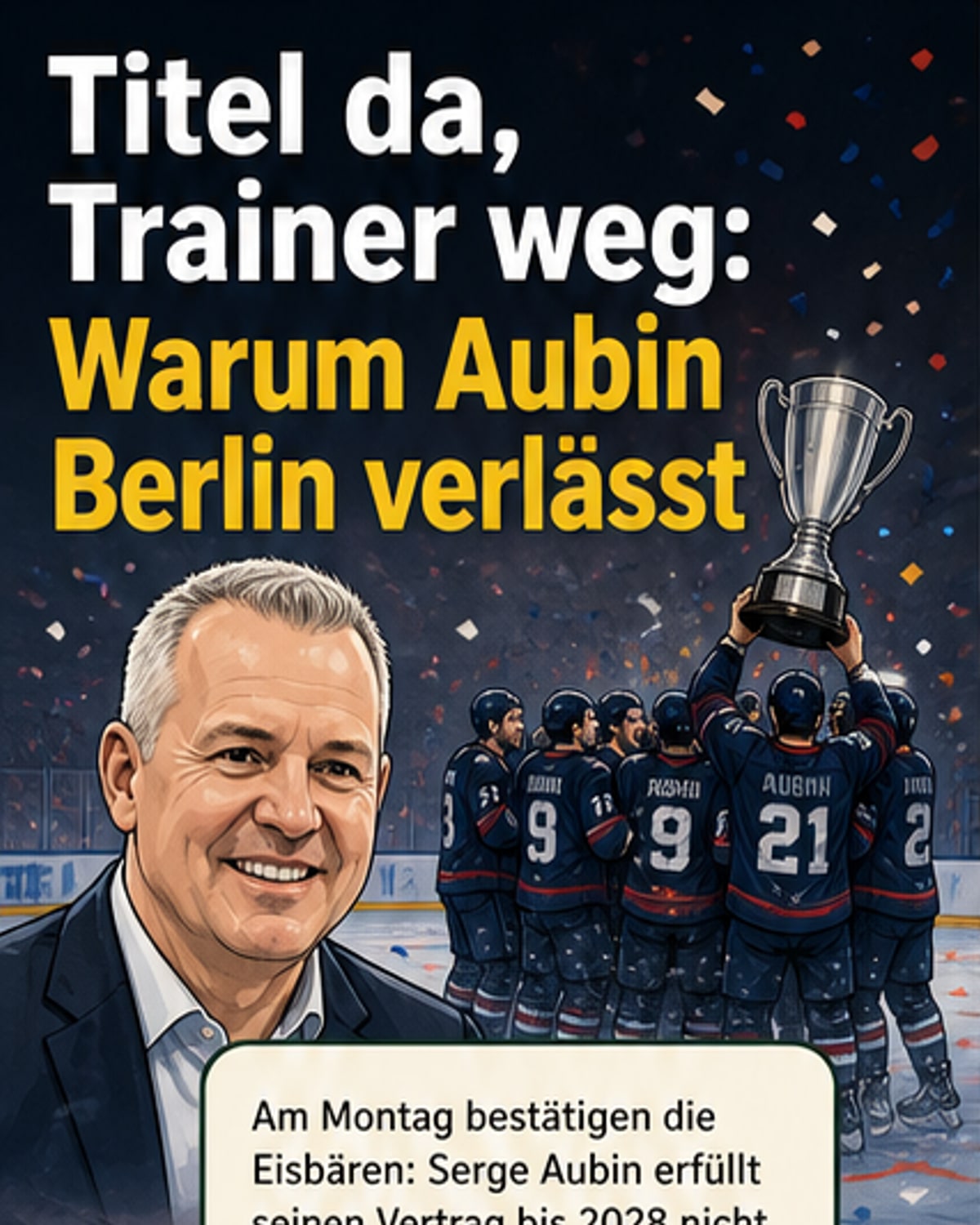 Erfolgstrainer Aubin verlässt Eisbären