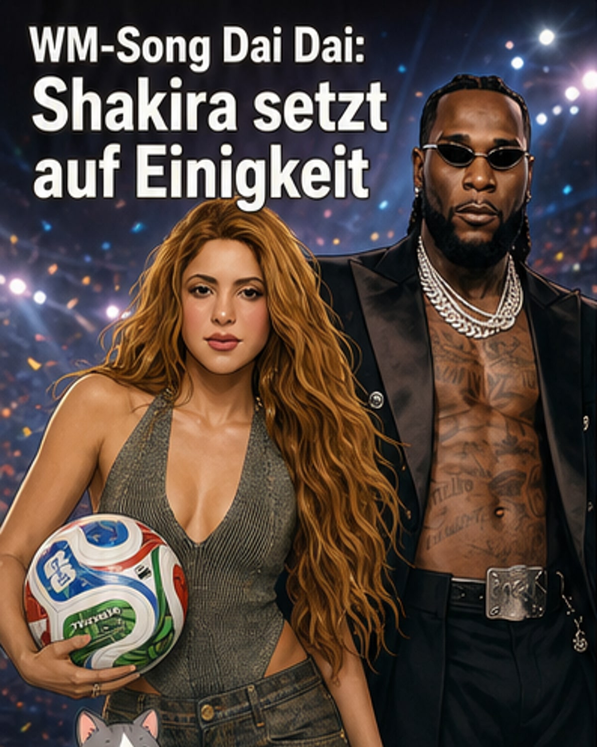 Shakira & Burna Boy bringen WM-Song