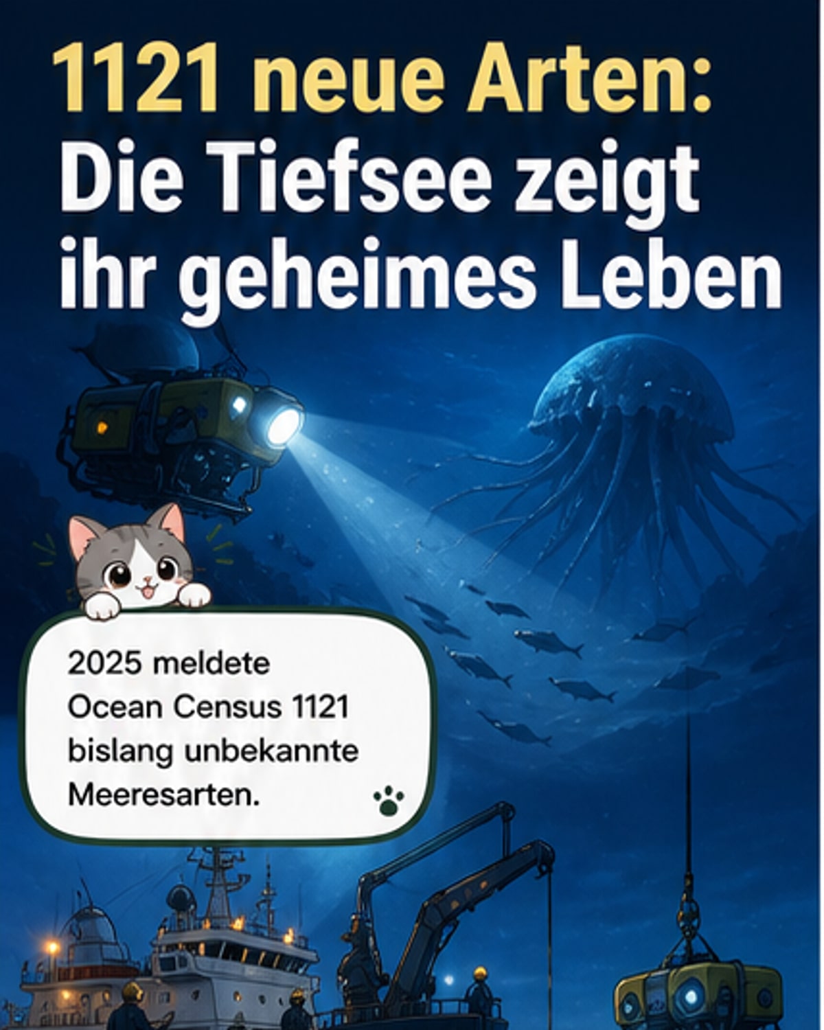 1.121 neue Arten aus der Tiefsee