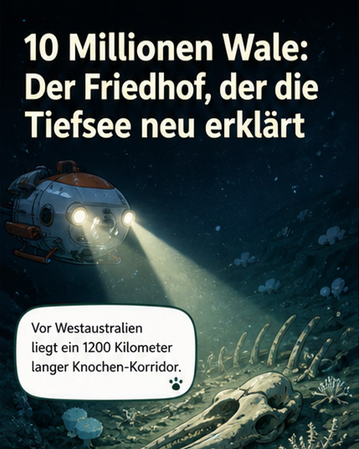 Größter Wal-Friedhof der Erde entdeckt