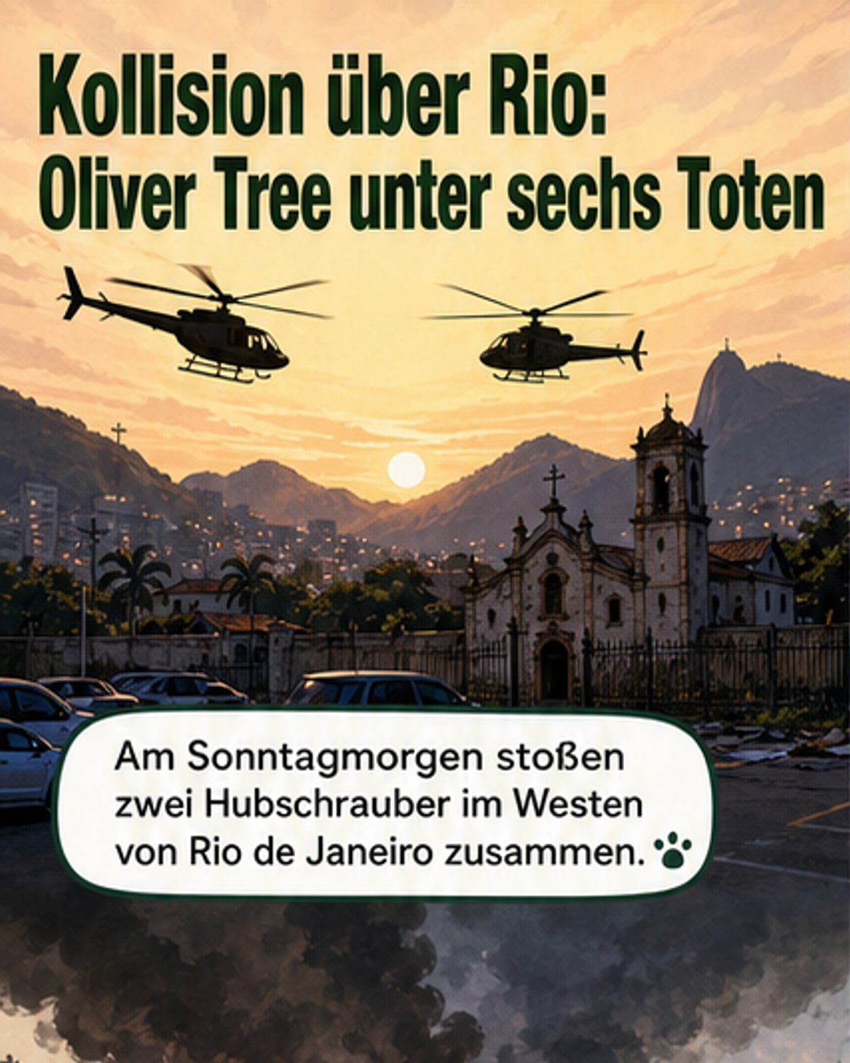 Promi-Hubschrauberabsturz in Brasilien