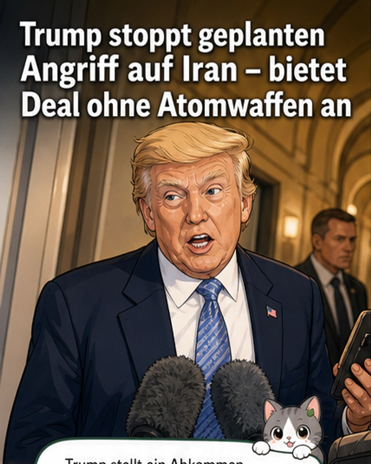 Trump droht Iran mit Zerstörung