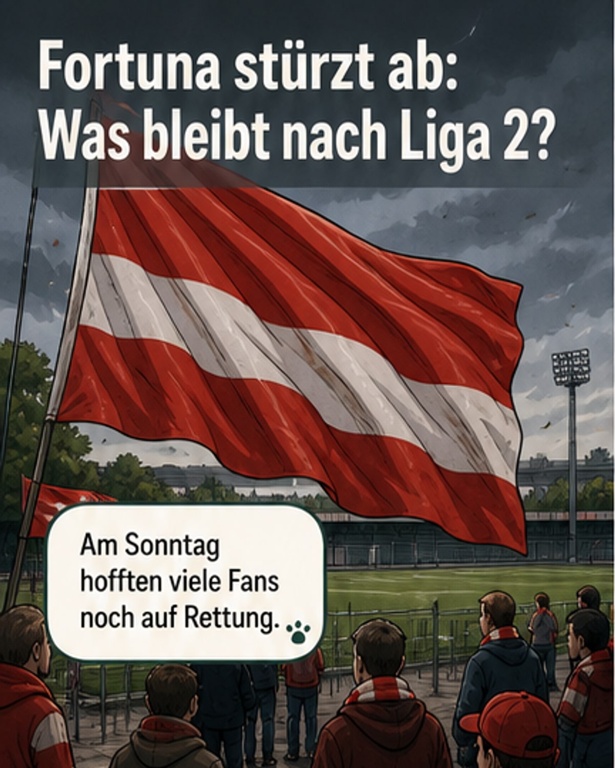 Fortuna Düsseldorf stürzt ab