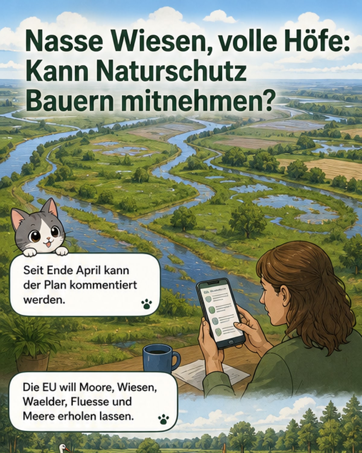 Forschende wollen Landwirtschaft und Naturschutz versöhnen