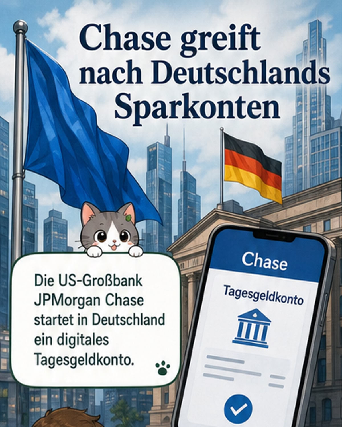 US-Bank Chase greift deutsche Sparer an