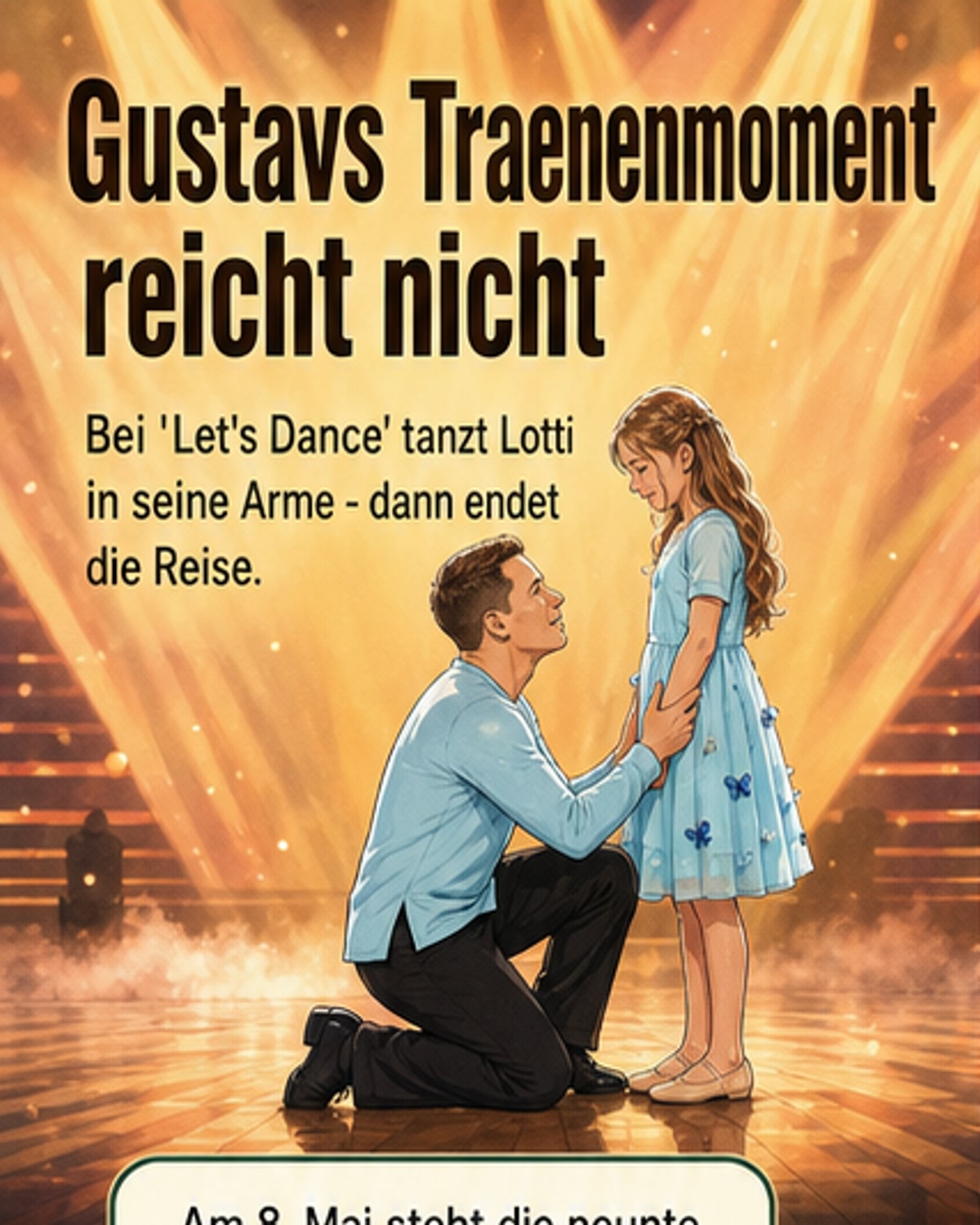 Gustav Schäfer scheidet trotz Tochter-Tanz aus