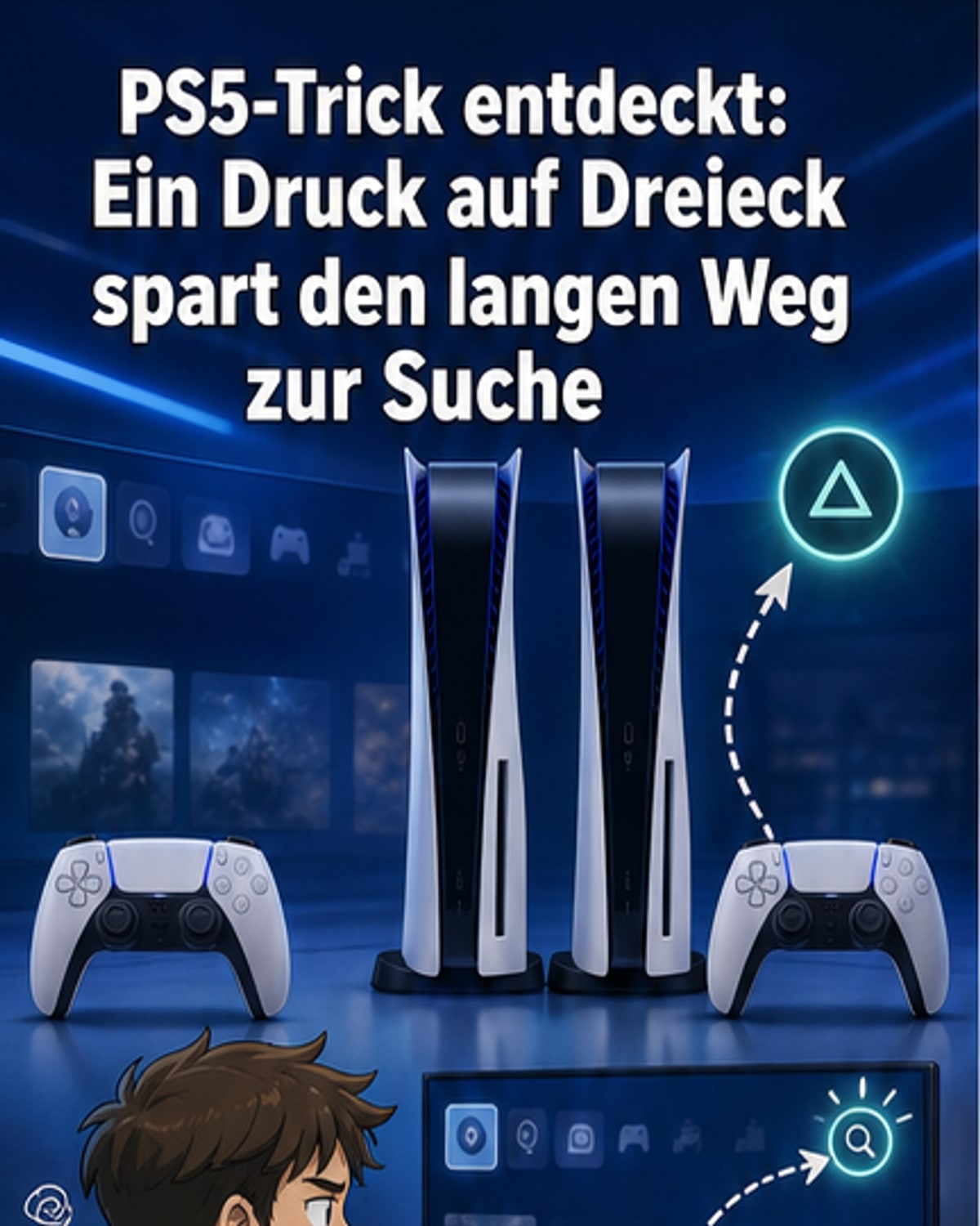 PS5: So nutzt ihr die Dreieck-Taste schneller