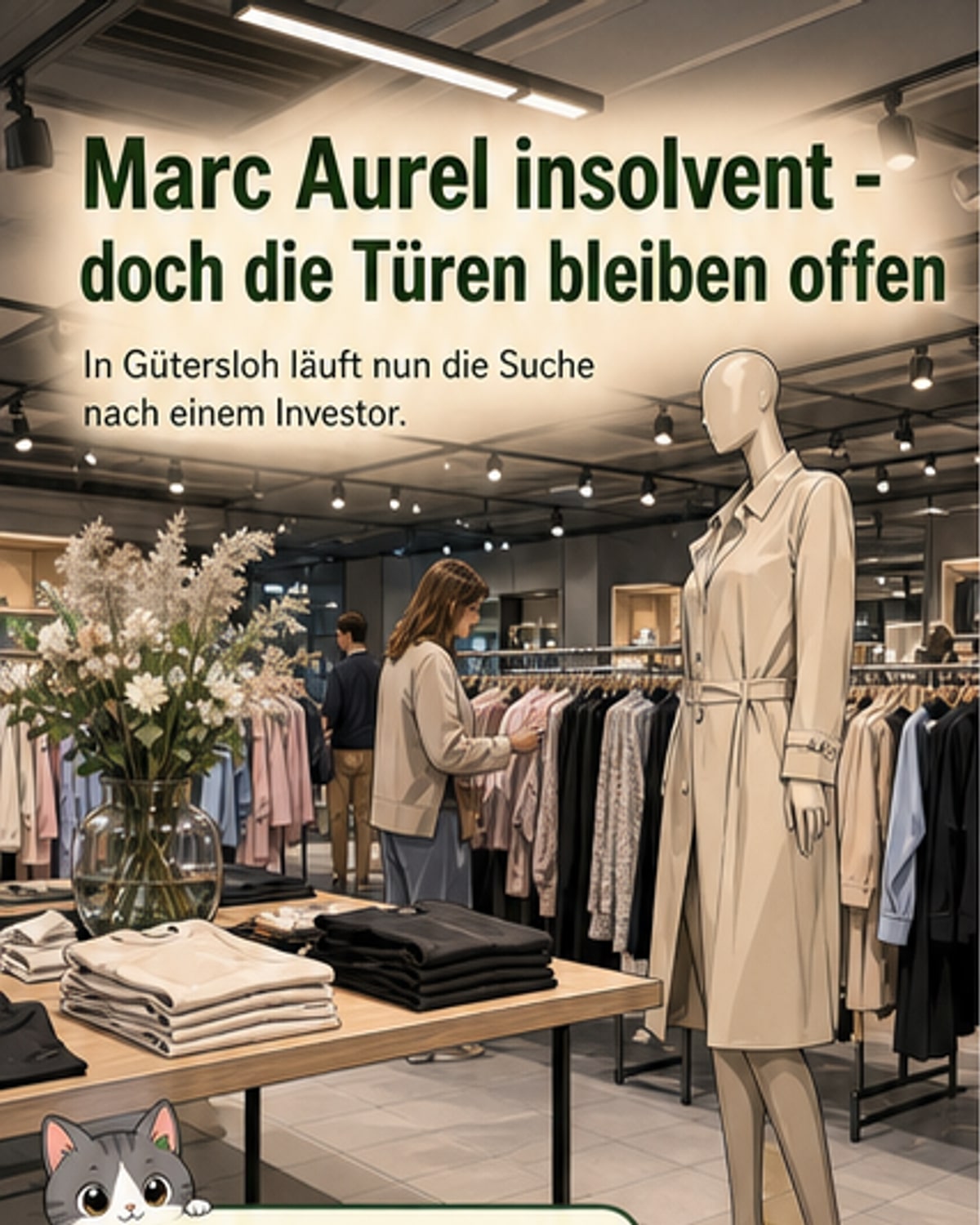 Marc Aurel meldet Insolvenz