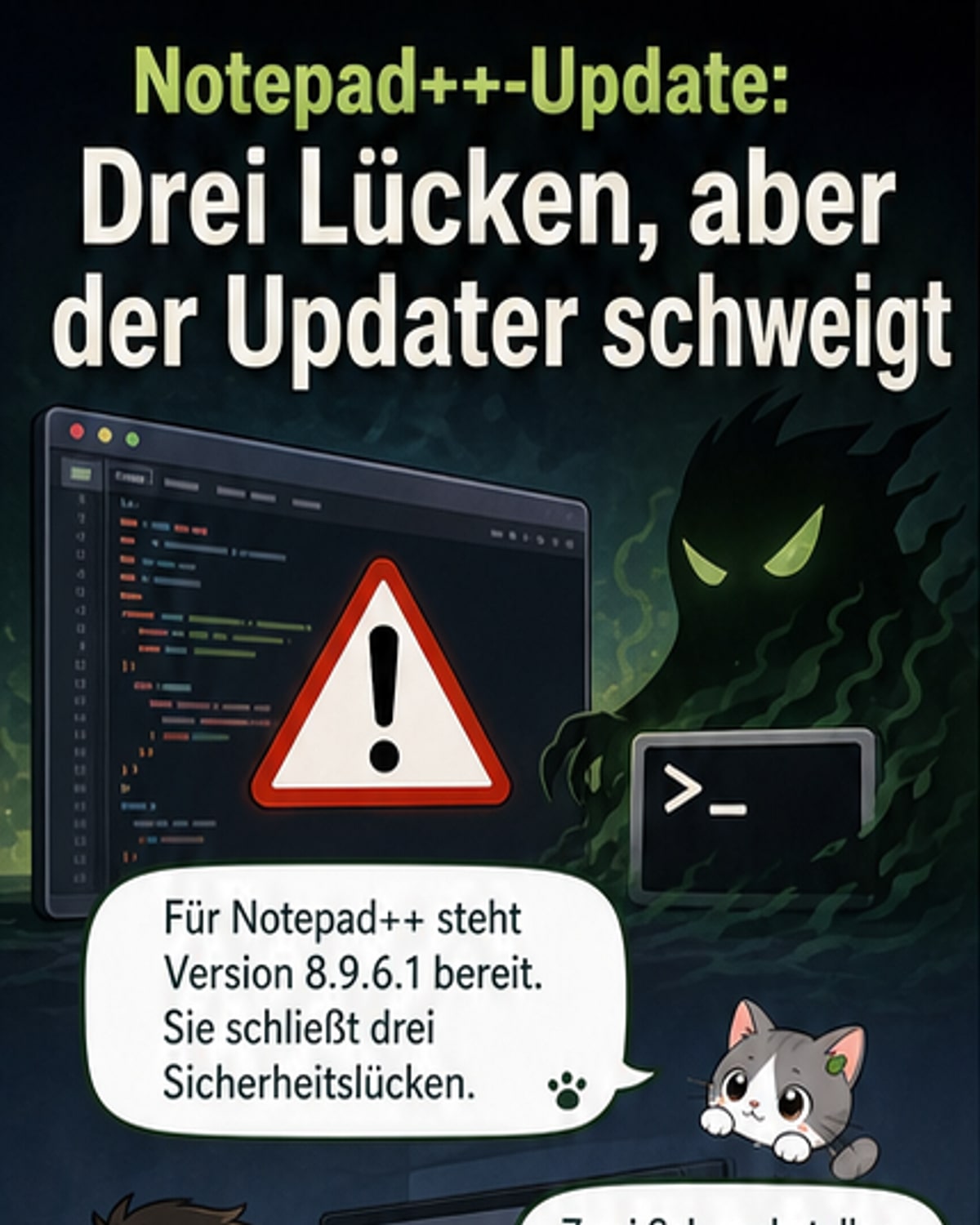 Notepad++ schließt kritische Sicherheitslücken