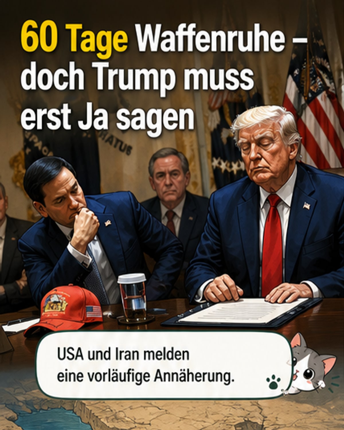USA und Iran: Waffenruhe vor Verlängerung