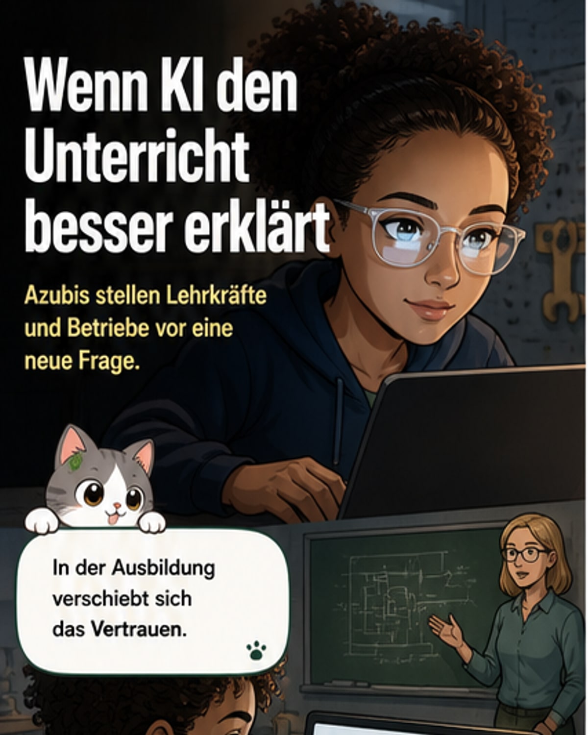 Azubis vertrauen KI mehr als Lehrern