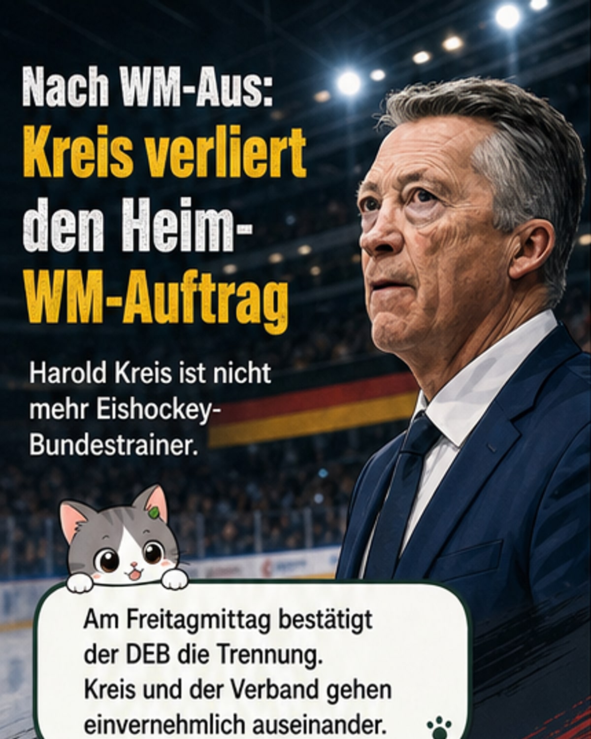 Harold Kreis verlässt DEB-Team