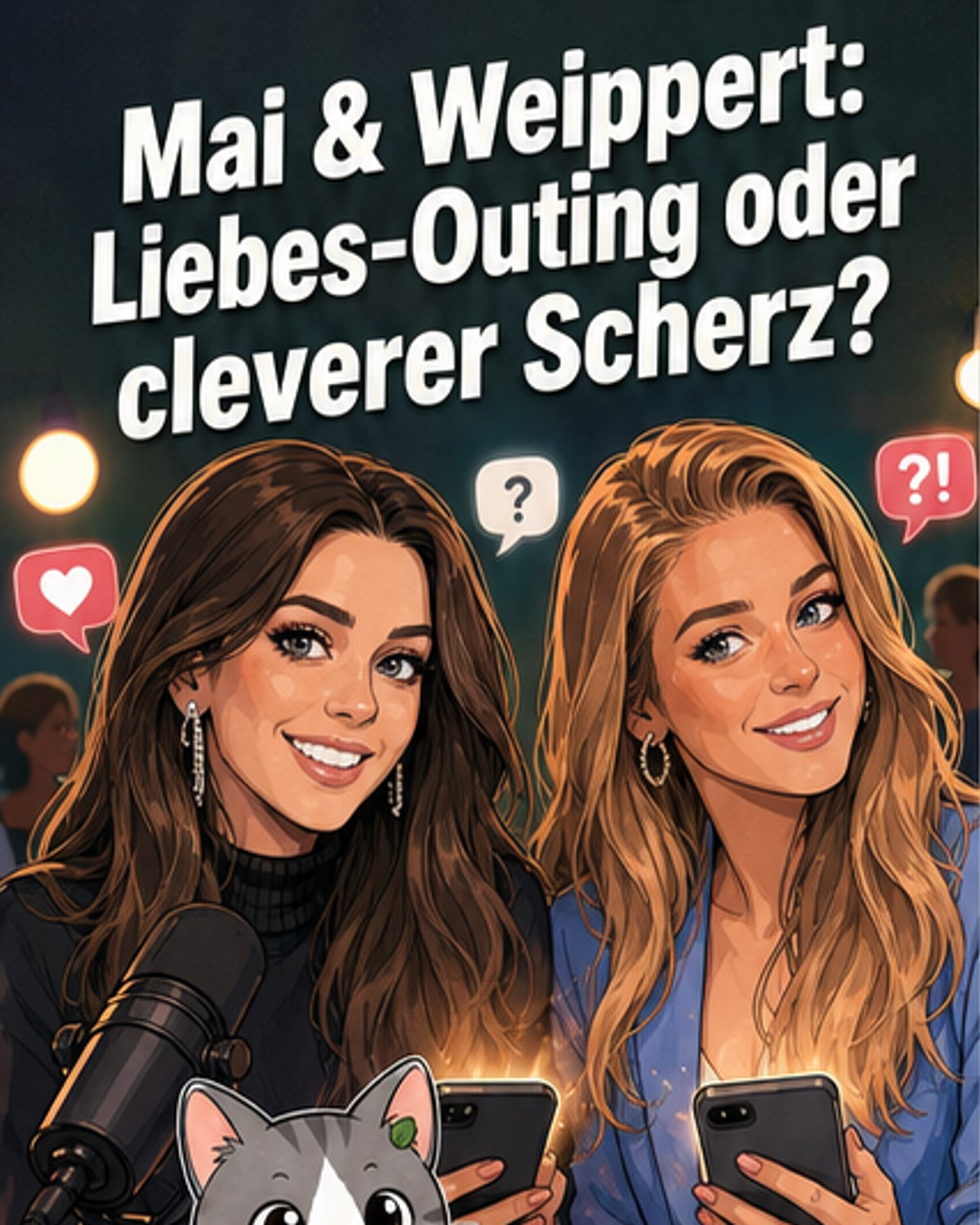 Liebes-Outing oder Scherz?