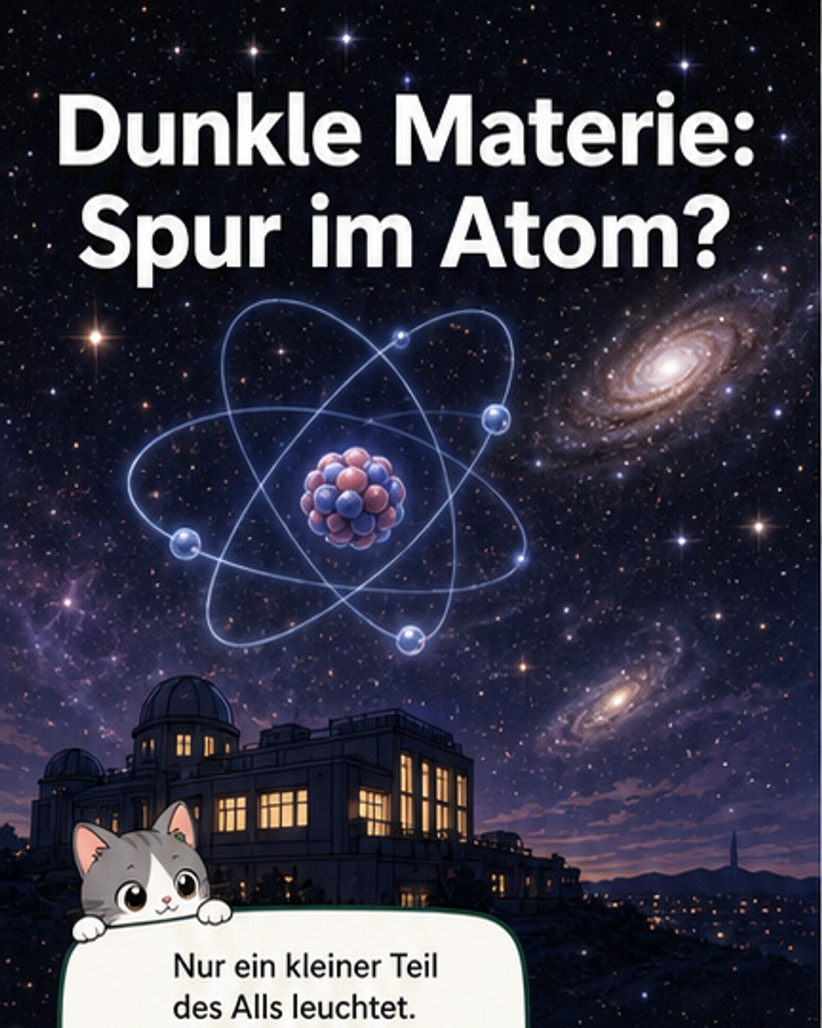 Neue Spur zur Dunklen Materie