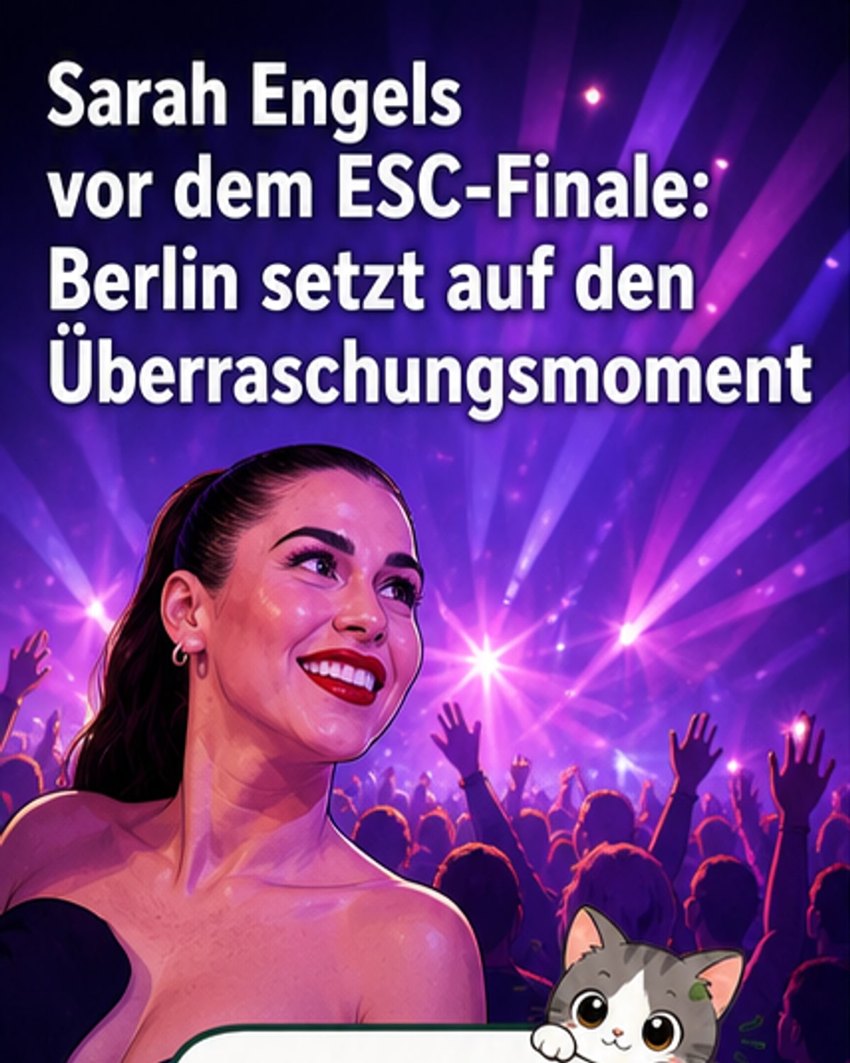 ESC-Finale: Deutschland drückt die Daumen