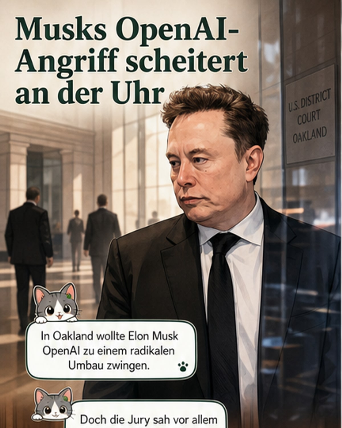 Musk verliert Klage gegen OpenAI