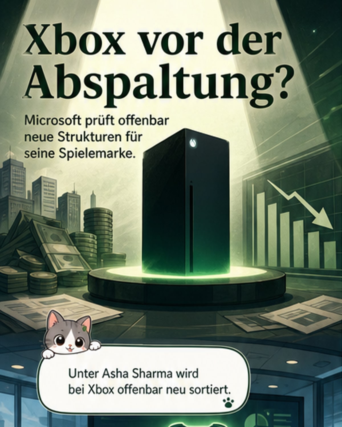 Microsoft prüft Xbox-Ausgliederung