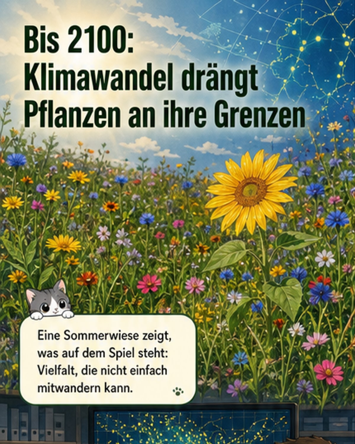 Bis zu 16 % der Pflanzenarten vom Aussterben bedroht