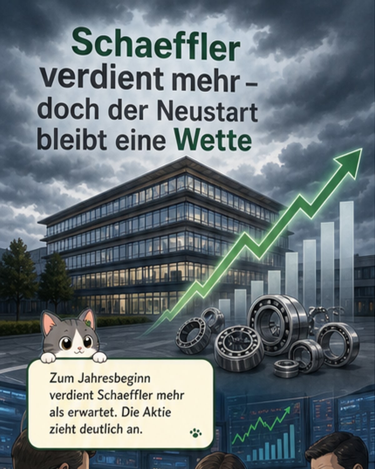 Schaeffler: Gute Zahlen, neue Zukunft