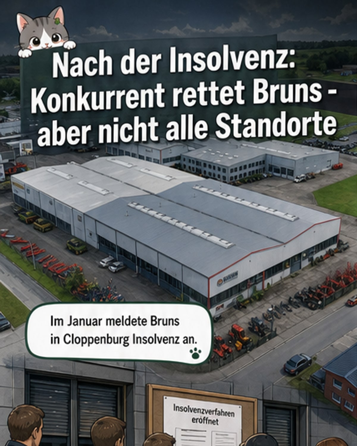 Konkurrent kauft Bruns nach Insolvenz