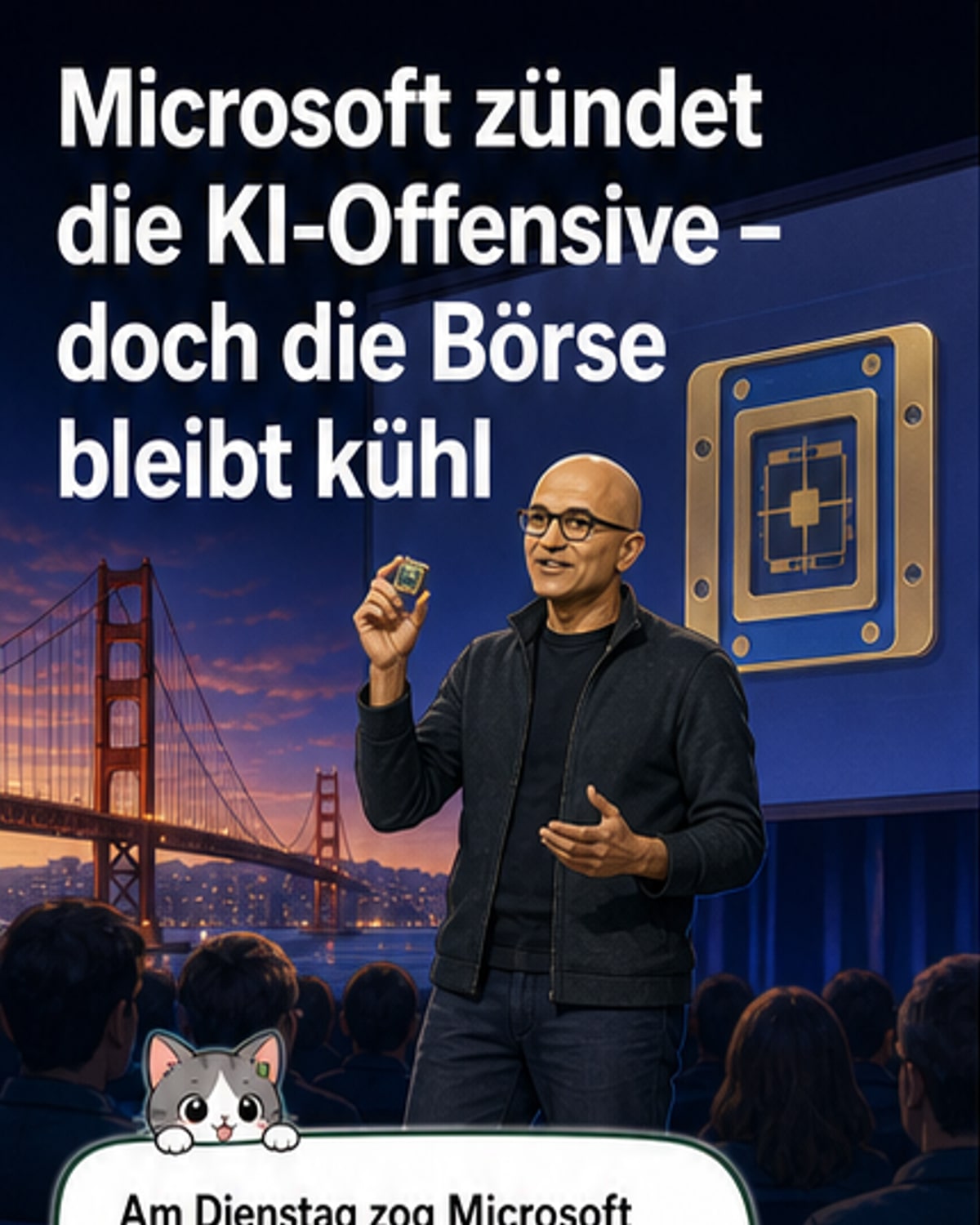 Microsoft enthüllt Quantenchip „Majorana 2“