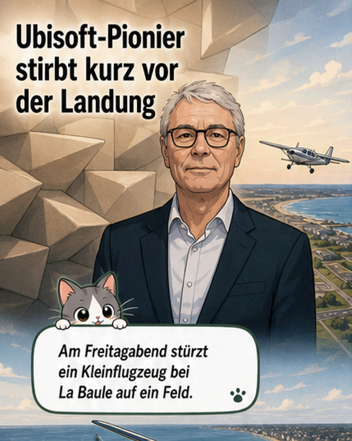 Ubisoft-Mitbegründer stirbt bei Absturz