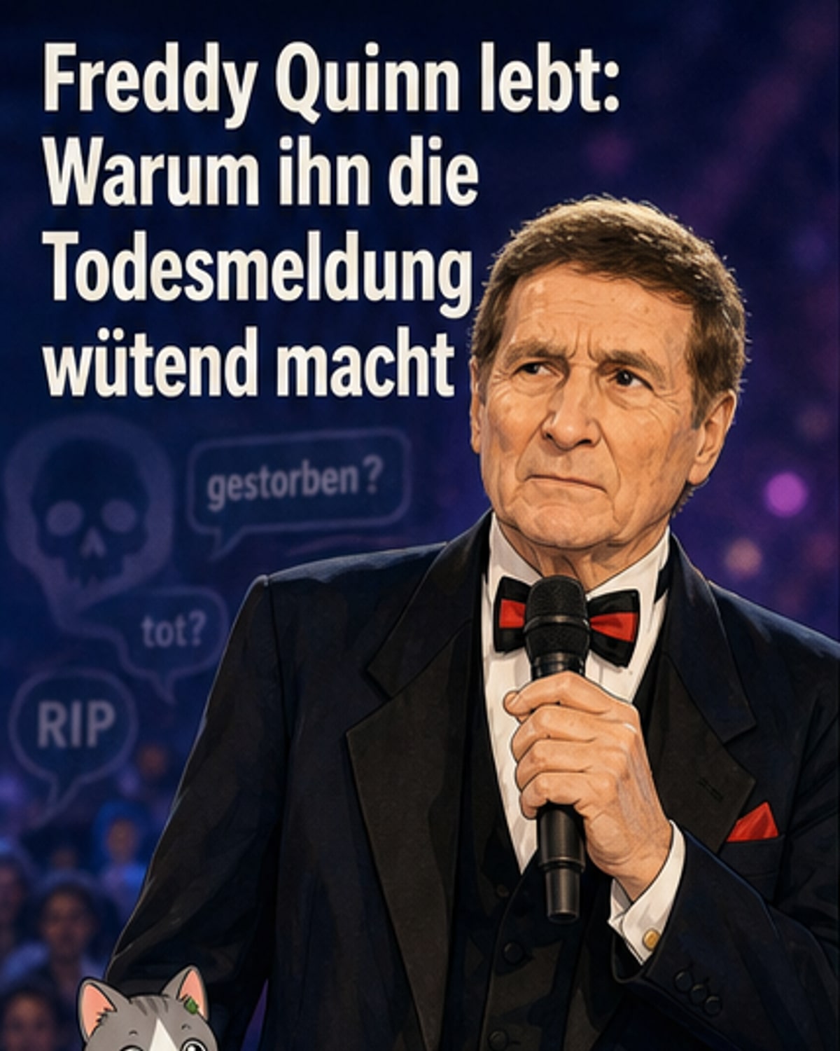 Freddy Quinn lebt – trotz Fake-Todesmeldung