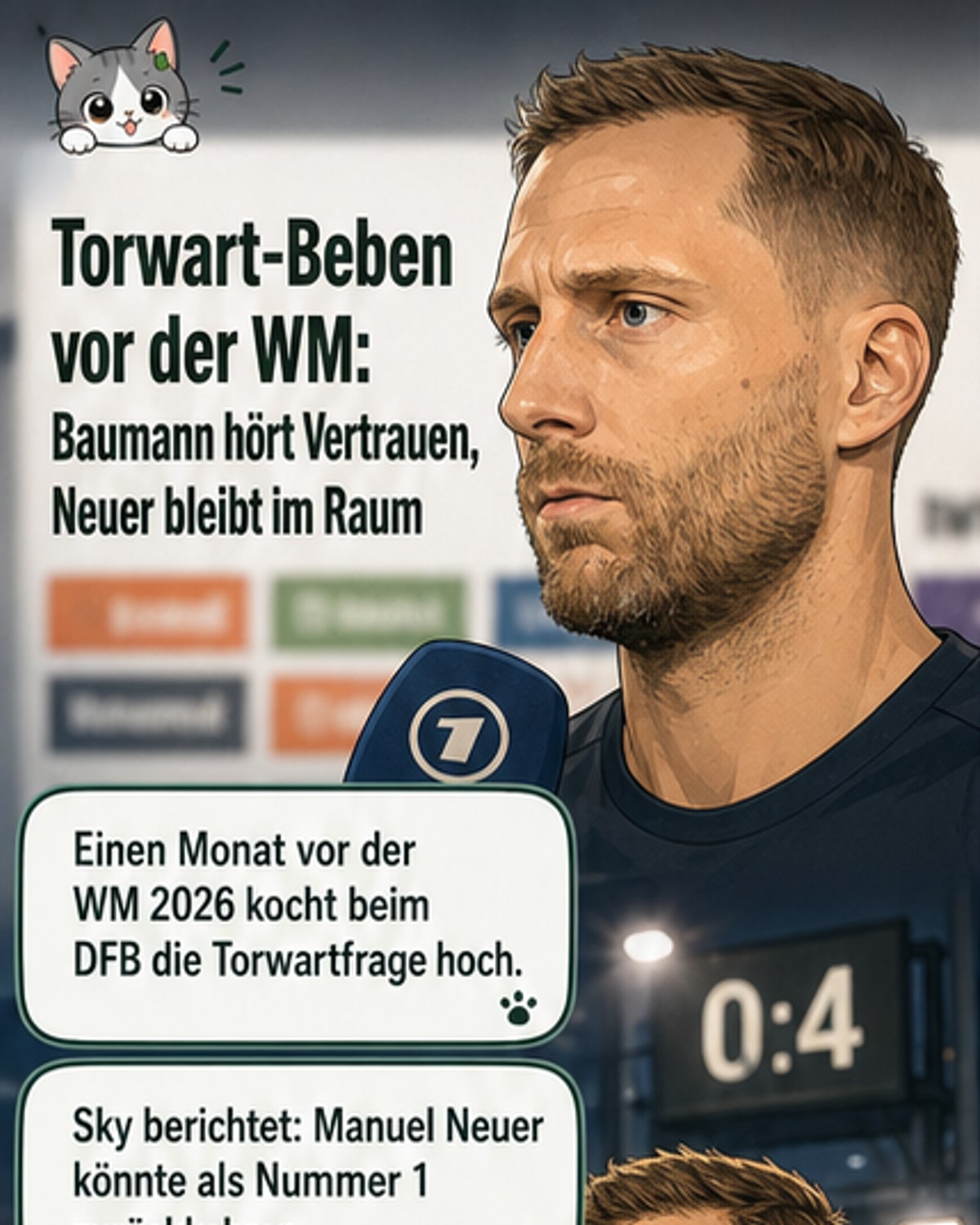Neuer zurück? Baumann hält sich für Nummer 1