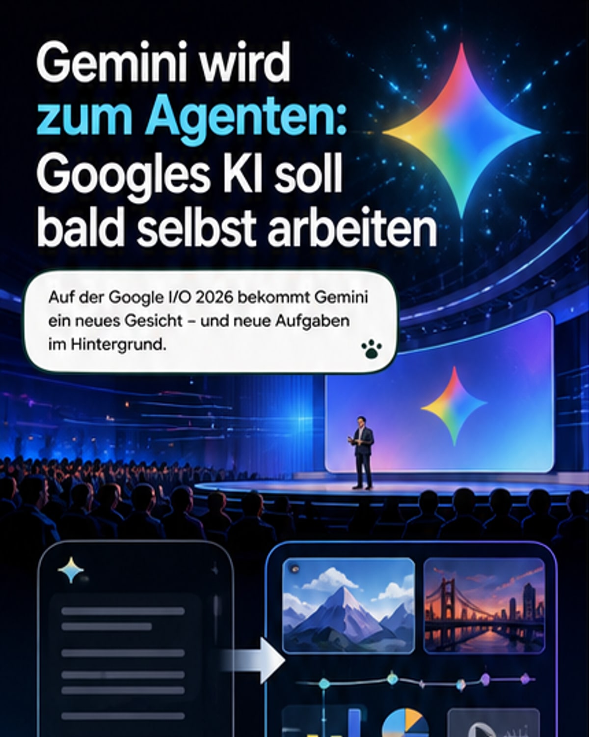 Google Gemini wird lebendiger und selbstständiger