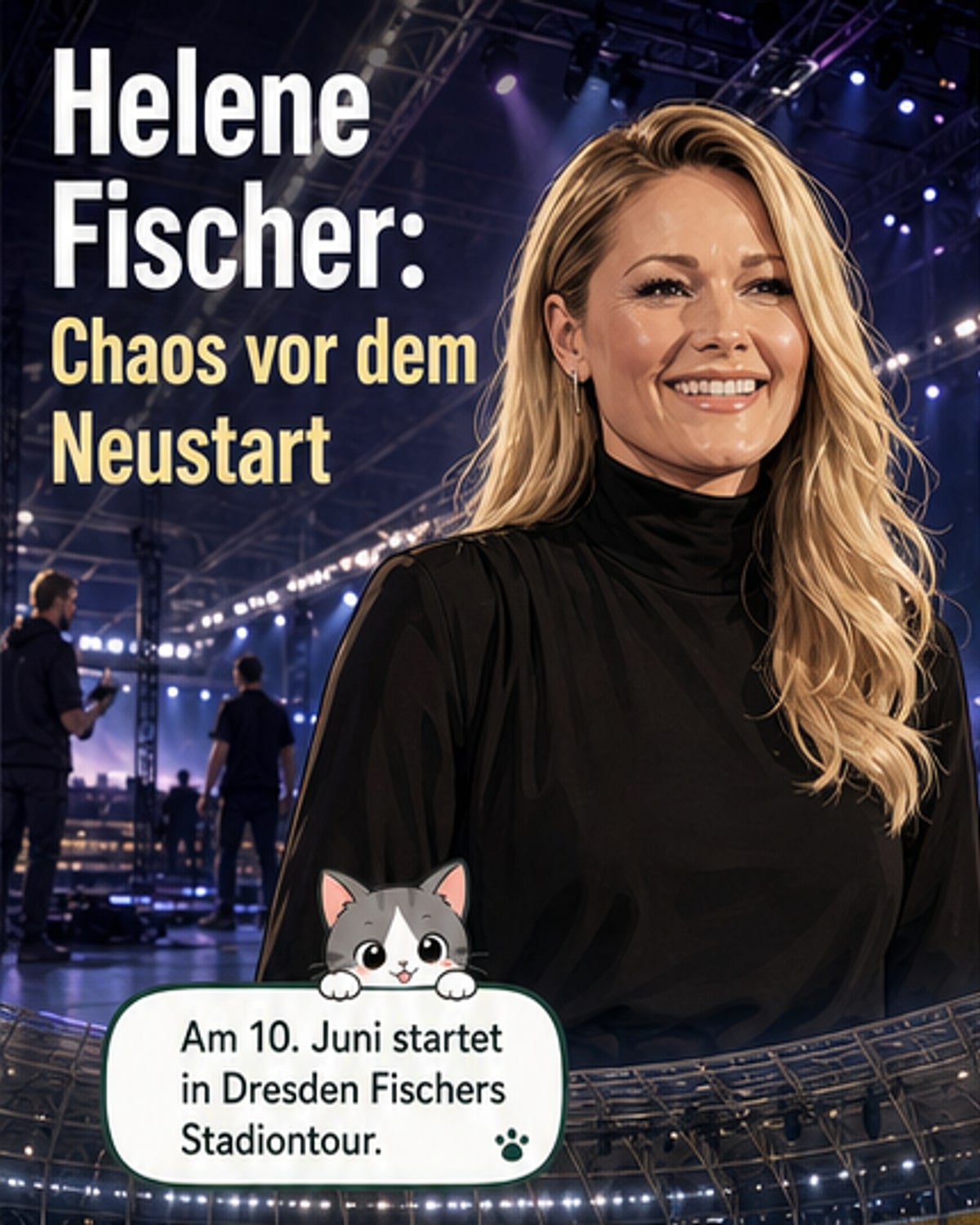Helene Fischer: Kein Training vor der Tour?