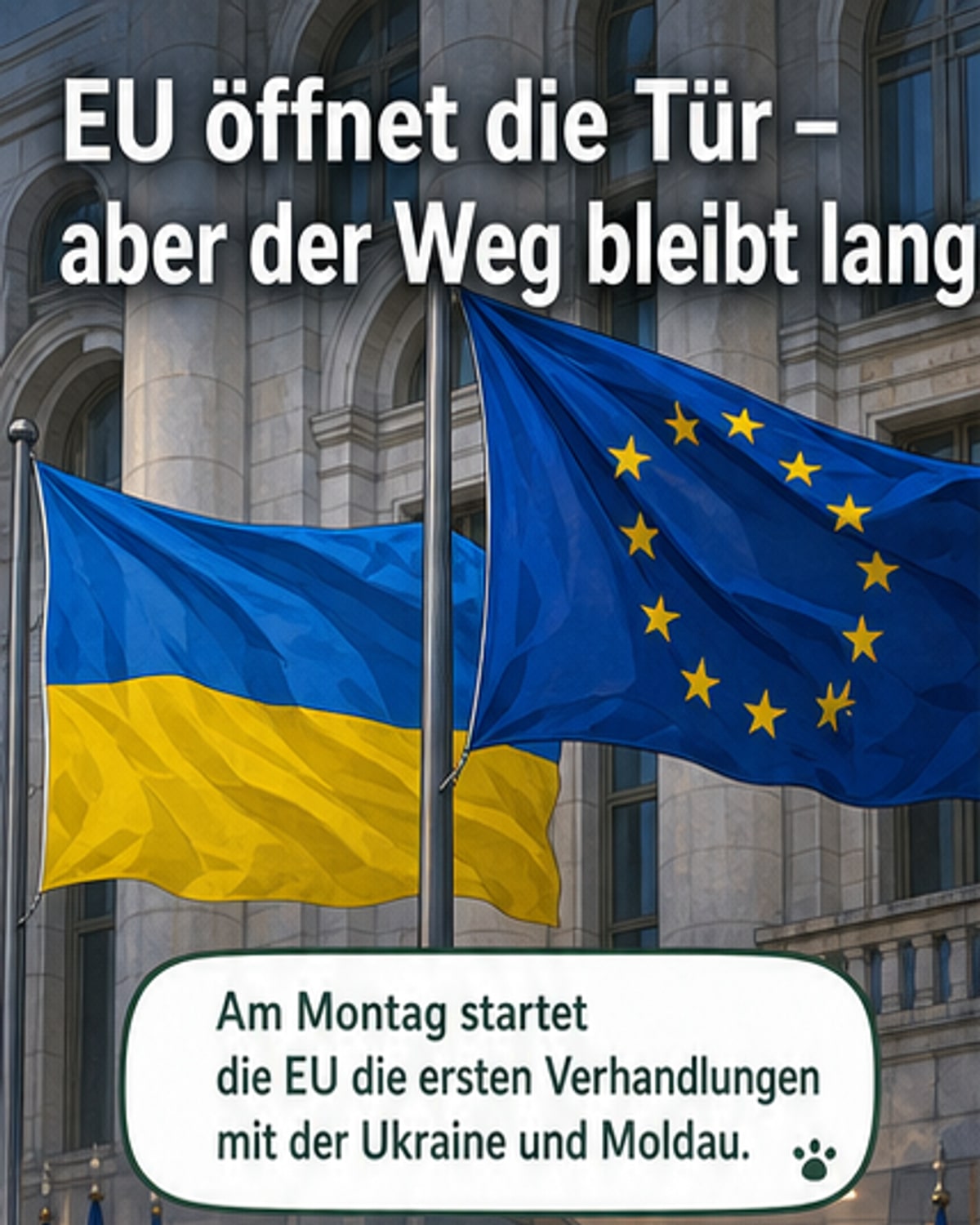 EU startet Verhandlungen mit Ukraine