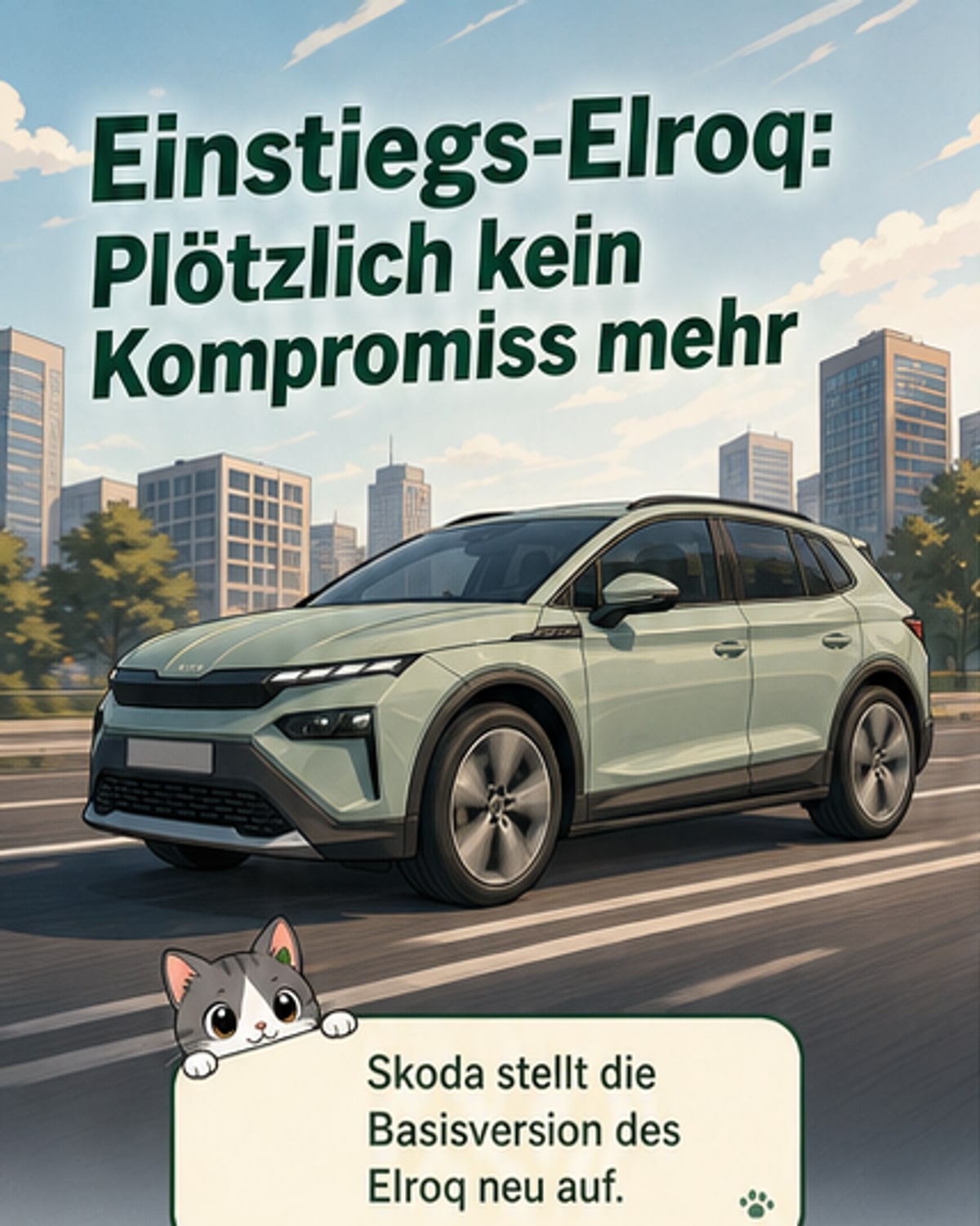 Skoda Elroq 60: Mehr Reichweite, weniger Kompromiss