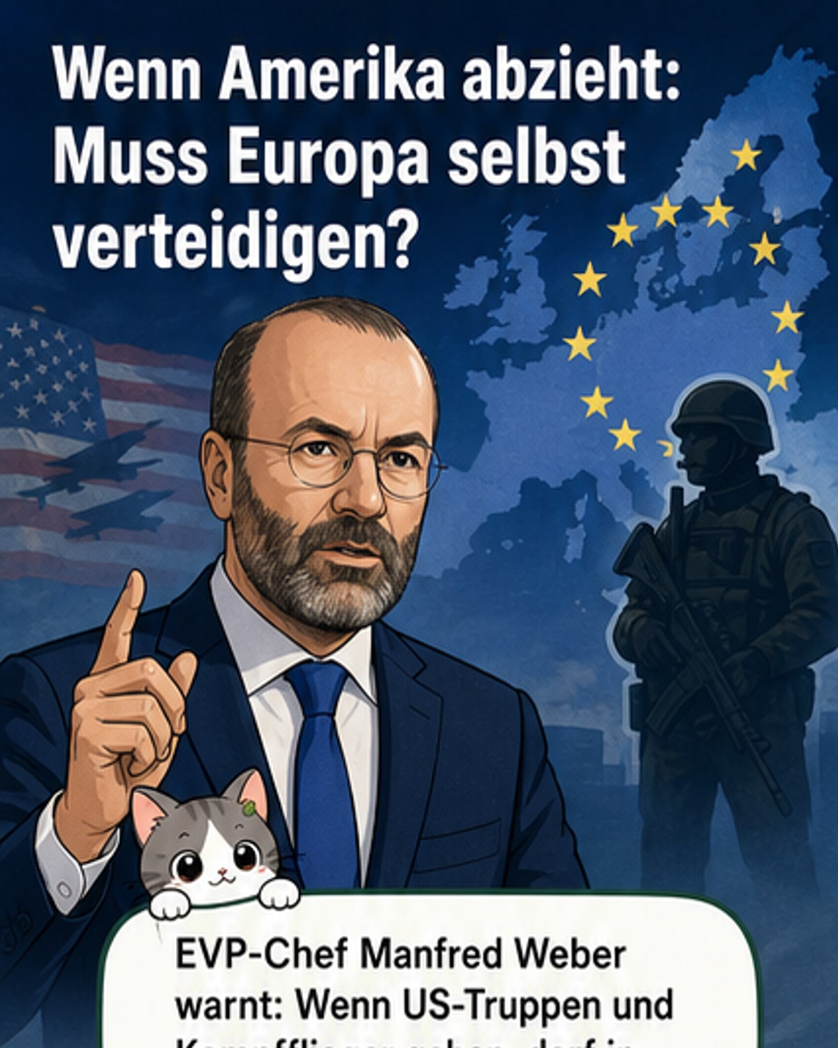 Weber fordert gemeinsame europäische Armee