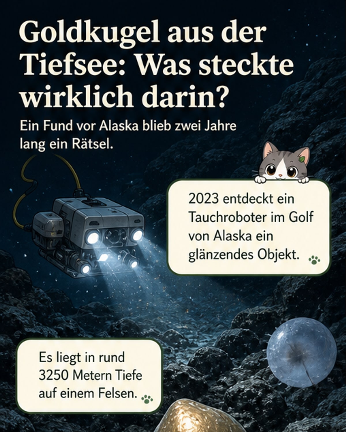 Rätsel der Goldkugel gelöst