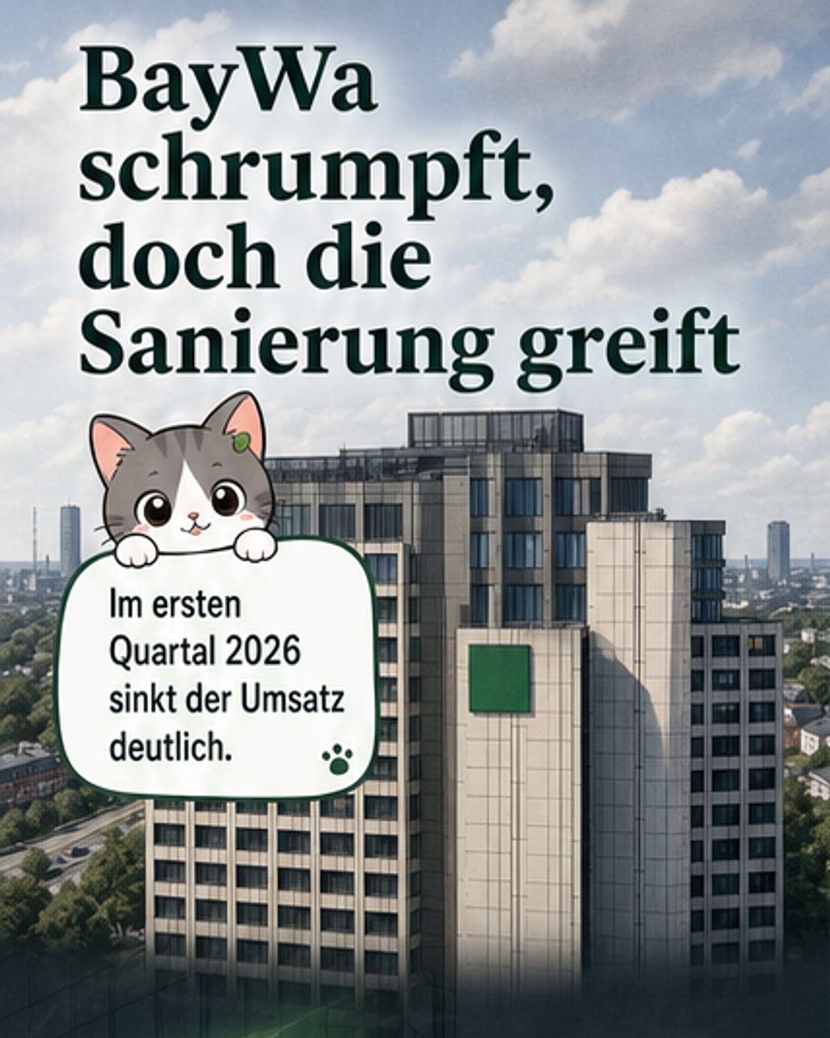 BayWa: Umsatzrückgang bei Fortschritten