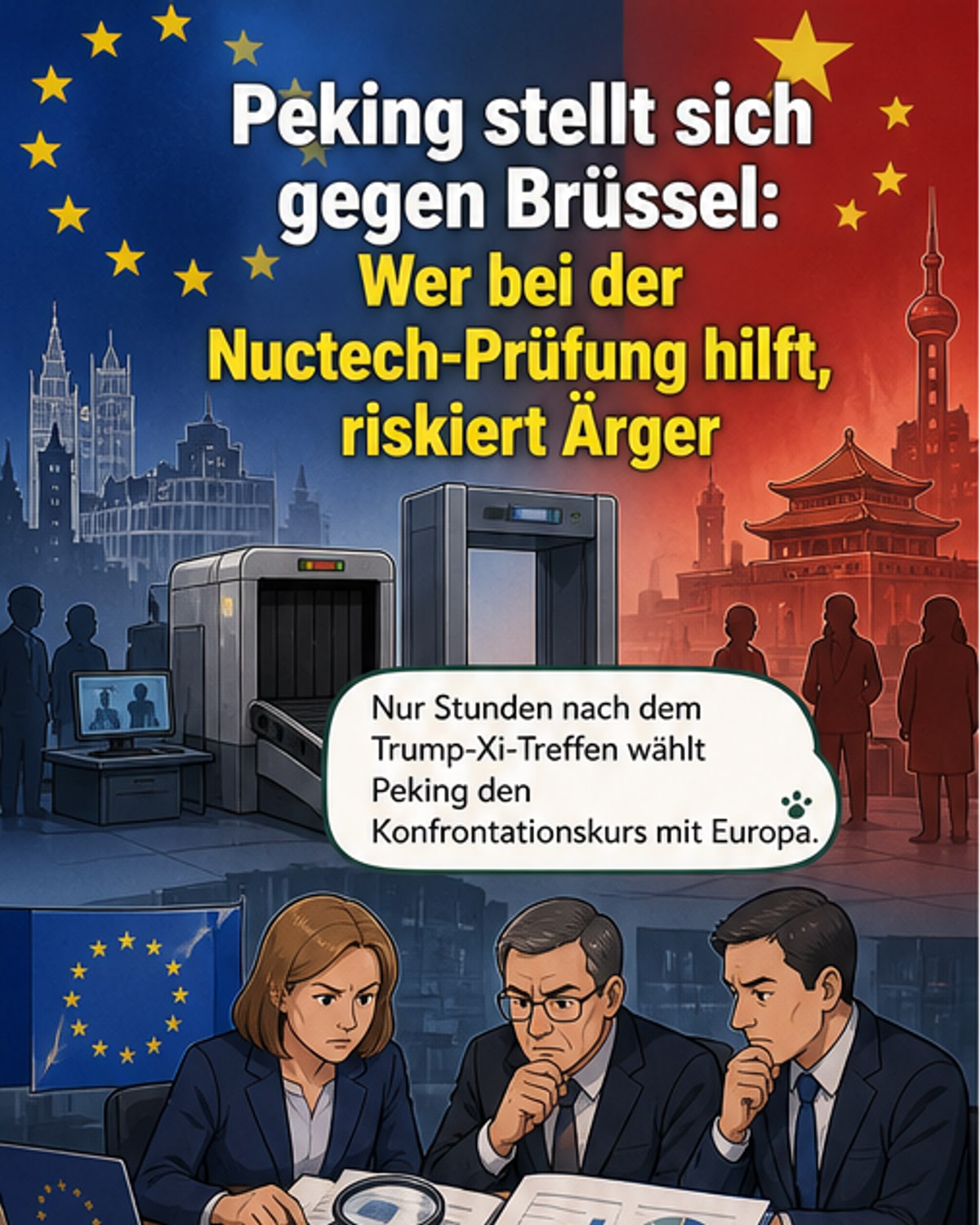 China stellt EU vor Rechtswall