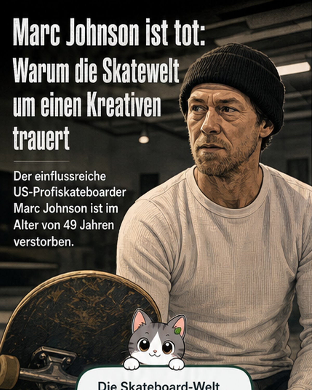 Skate-Ikone Marc Johnson gestorben