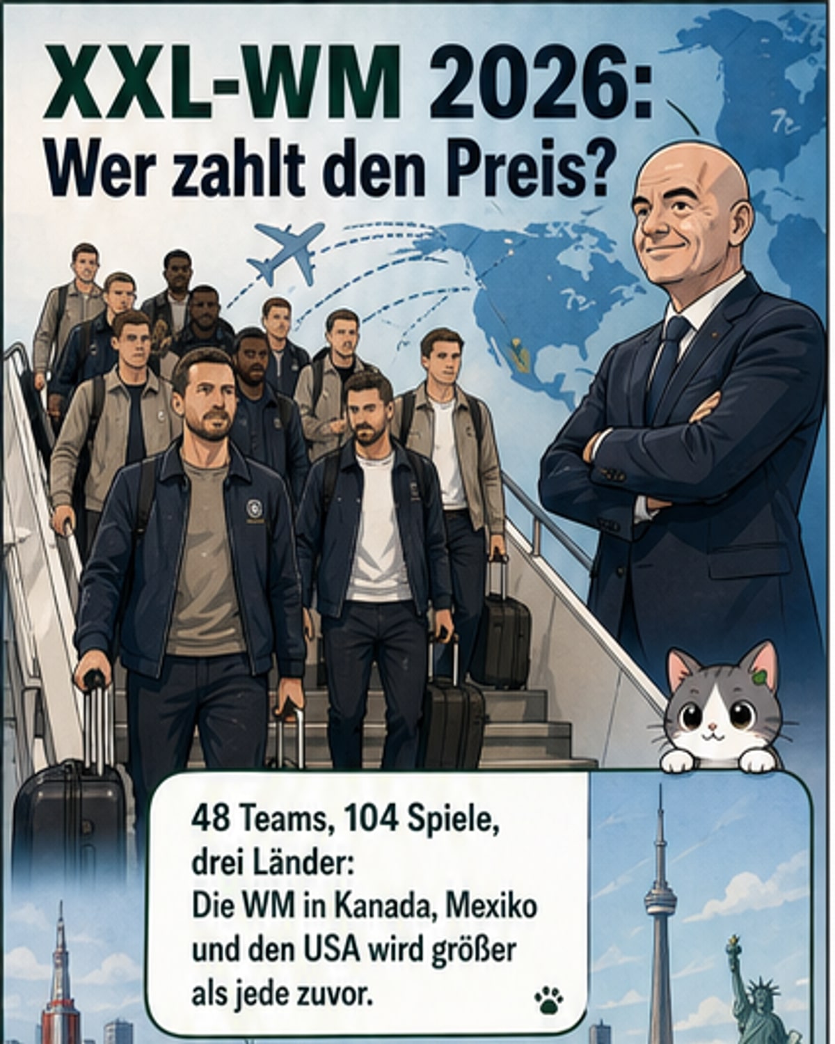 Die XXL-WM droht als Kostenfalle
